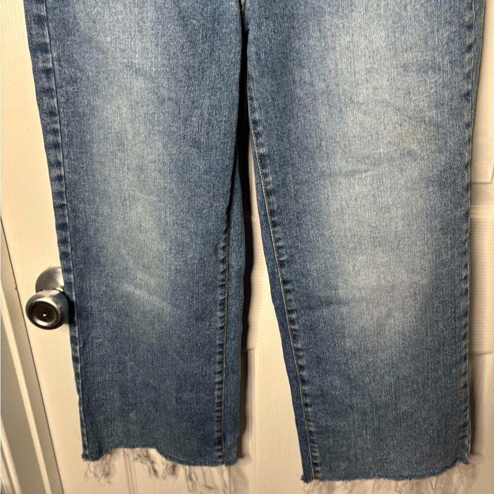 Liliana Real High Waist Button Fly Cropped Jeans 2 - Picture 3 of 5
